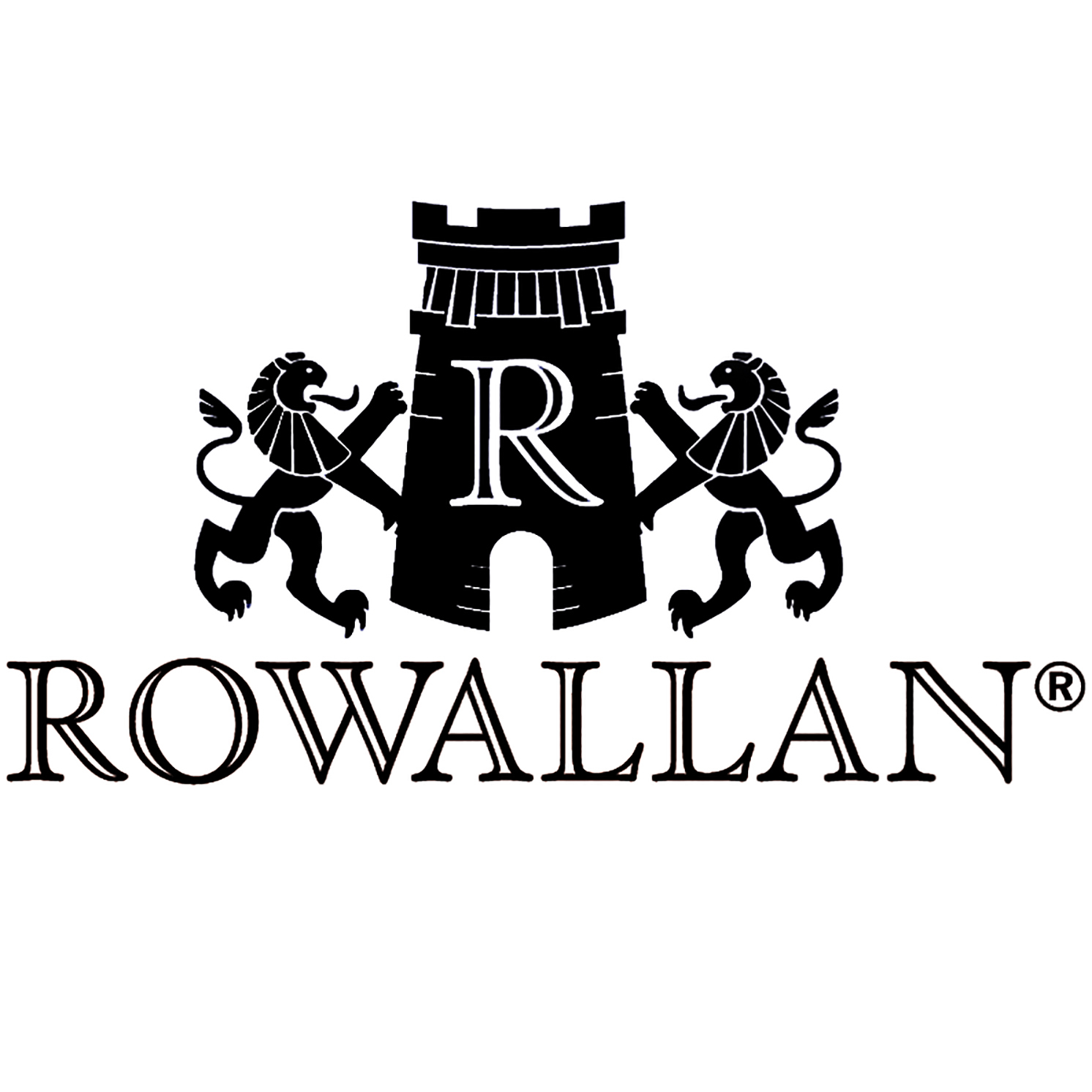 Rowallan Large Black Conquest Messenger Laptop Bag in Buffalo Leather