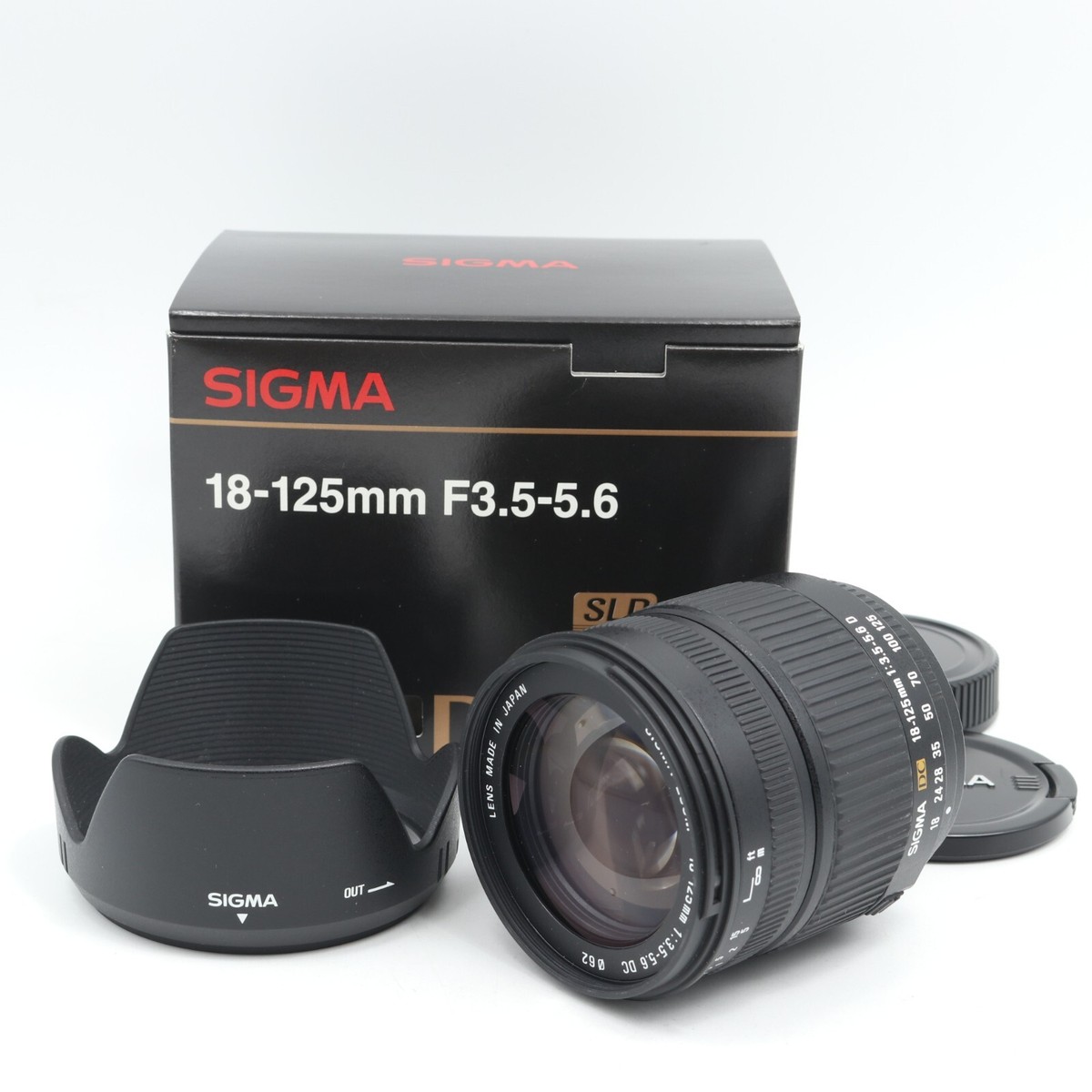 Sigma DC 18-125mm f/3.5-5.6 DC AF Lens For Nikon From Japan
