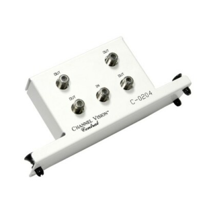 Channel Vision Vision 1 in/4 Out Passive Rf Splitter C-0204 