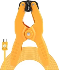 Fieldpiece Pipe Clamp Yellow Ht 05 K Type Thermocouple Sensor Temperature Pipe .