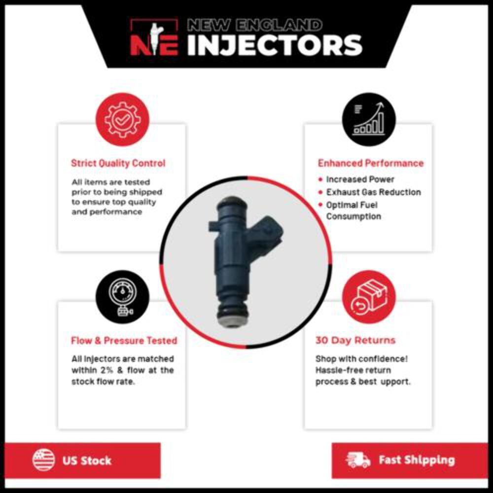 GEARZAAR 8-Pack EV1 Fuel Injector Pigtails – Connectors & Clips For Siemens Deka Style