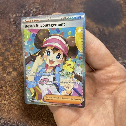 Pokémon TCG Rosa's Encouragement SIR 123/088 Perfect Order - Psa 10 worthy