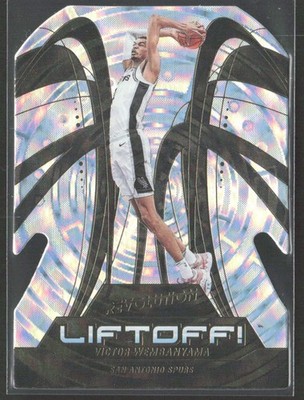 2024-25 Panini Revolution #2 Victor Wembanyama Liftoff! Fractal