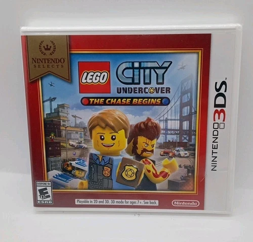 LEGO City Undercover Chase Begins Nintendo 3DS New Factory Sealed Original READ