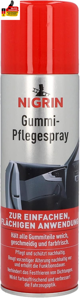 Nigrin Gummipflege-Spray, Pflege FüR Gummiteile Am Auto, Pflegt Und SchüTzt Nach-image