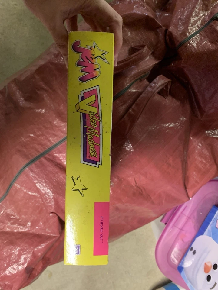 Brinquedo colecionável vintage Jem & The Holograms Video Madness Playset - Imagem 4 de 4