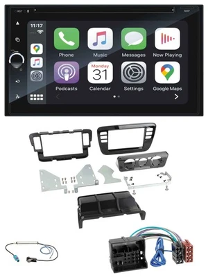Blaupunkt 2DIN Bluetooth DAB USB DVD MP3 Autoradio für Seat Mii 16-19 Skoda Citi - Bild 1 von 4