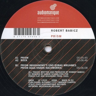 Robert Babicz - Prisma, 12'', (Vinyl)