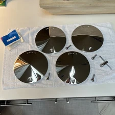 🇺🇸Vintage RARE Chrome Cragar Protech Caps W Bolts 29095 NOS Made In USA