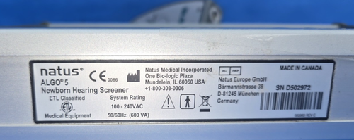 Natus ALGO 5 Newborn Hearing Screener - Picture 8 of 8