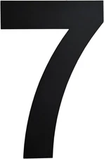 Betlight Stainless Steel Modern Black House Numbers, 5 Inch High, Easy to Instal