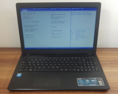 15,6'' Notebook Asus Pro Essential P550C 1,5GHz 4GB Webcam HDMI DVDRW