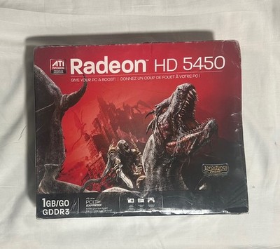 Diamond Entertainment ATI Radeon HD 5450 1gb GDDR3 The Lord Of The Rings SEALED!