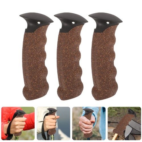 3pcs Camping -Wanderpolgriff Cork Trekking Pole Grip Griff Outdoor Trekking - Bild 8 von 12