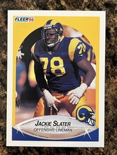 Jackie Slater 1990 Fleer #45