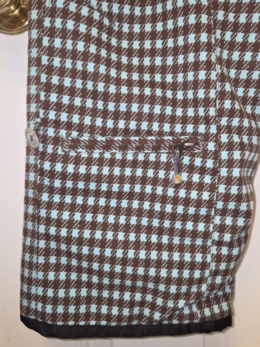 Liquid Women's Ski/Snowboarding Pants Plaid Aqua & Brown Straight Leg XL - Picture 19 of 19