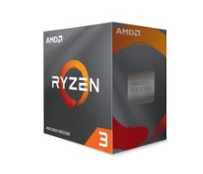AMD Ryzen 3 4100 CPU 3.8GHz 4-Core 8-Thread AM4 with Wraith Stealth Cooler