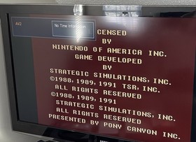 AD&D Heroes of the Lance w/Manual, Hillsfar, Pool of Radiance Rare NES Games Lot