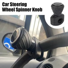 360 Steering Wheel Spinner Knob Car Truck Tractor Forklift Aid Booster Black 360 Steering Wheel Spinner Knob Car Truck Tractor Forklift Aid Booster Black