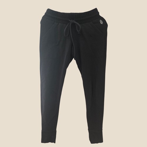 Free People Movement Black Joggers Slim Fit Sweatpants Drawstring FP Movement XS