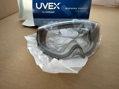 UVEX Stealth S3970D Clear Anti Fog OTG Over Glasses Safety Goggles ANSI Z87+