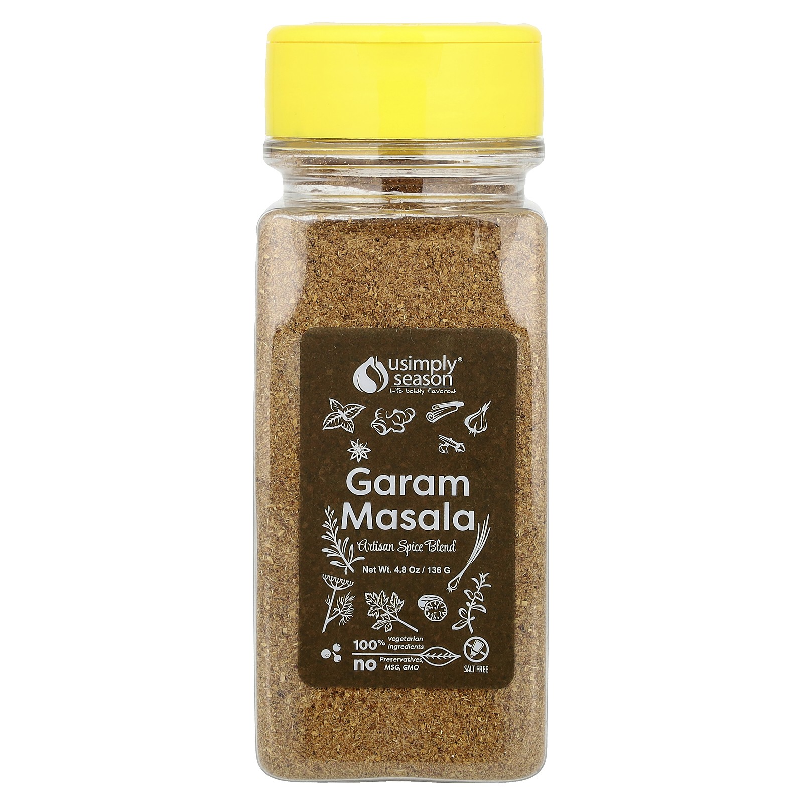 Смесь специй Artisan, Гарам Масала, 4,8 унции (136 г)
