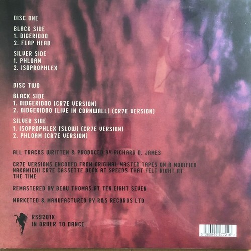 Aphex Twin - Didgeridoo (Expanded Edition) (2x12", RE, RM) (Mint (M)) - Picture 2 of 5