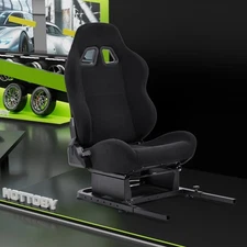 Hottoby Rear Seat Frame Extension To Racing Simulator Cockpit With Seat Can DIY