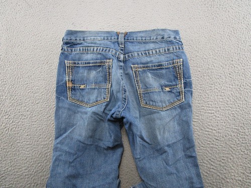 Ariat M5 Herren Straight Leg Western Denim Blau Jeans Größe 33x32 Workwear Lesen - Bild 13 von 14