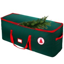 Large Christmas Tree Storage Bag Fits Up to 7.5 ft Artificial Disassembled Tr...