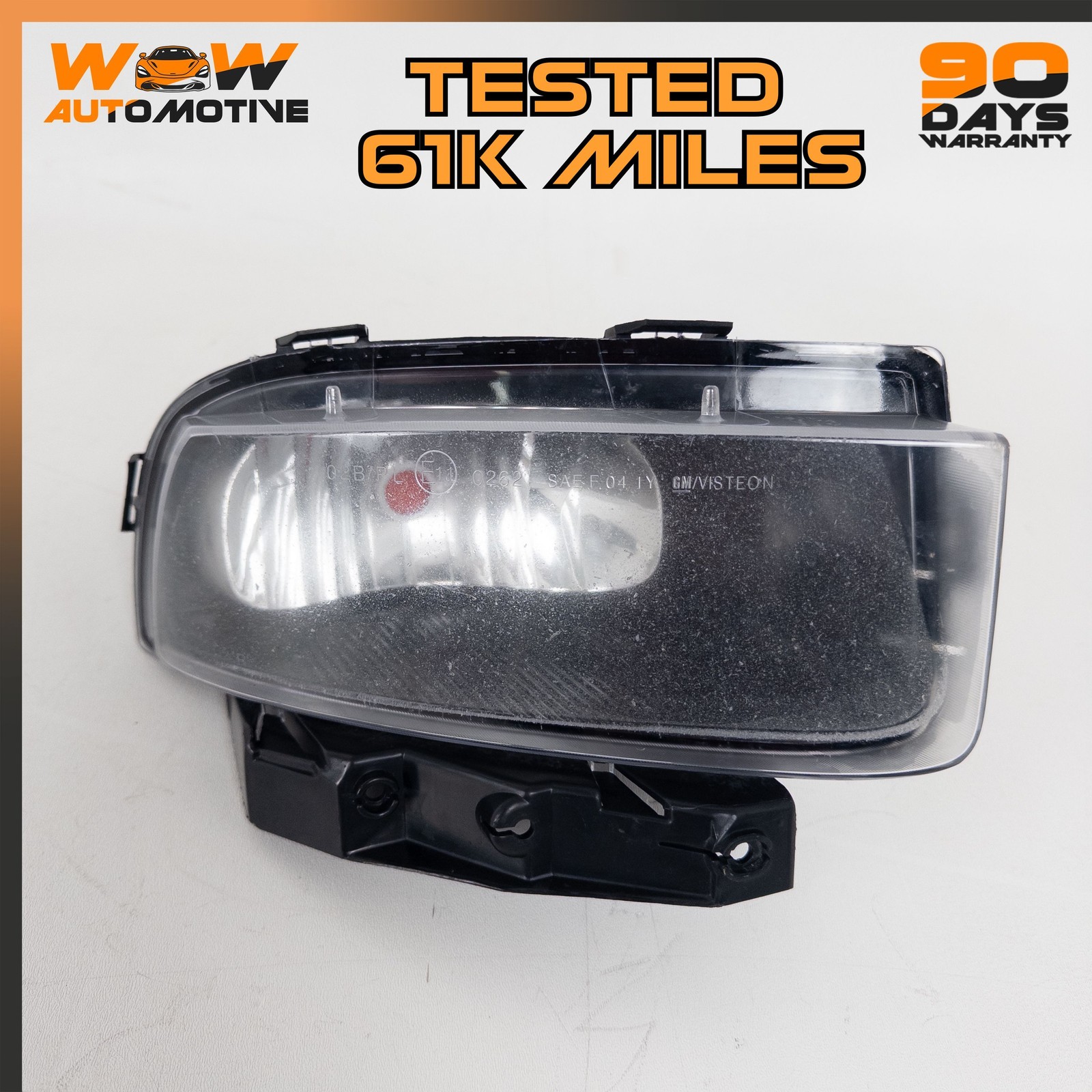 05-13 CHEVROLET CORVETTE C6 FRONT RIGHT PASSENGER SIDE FOG LAMP ASSEMBLY OEM