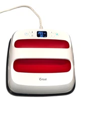 Cricut EasyPress 2 With Stand 9" x 9" Embossing Machine - Raspberry