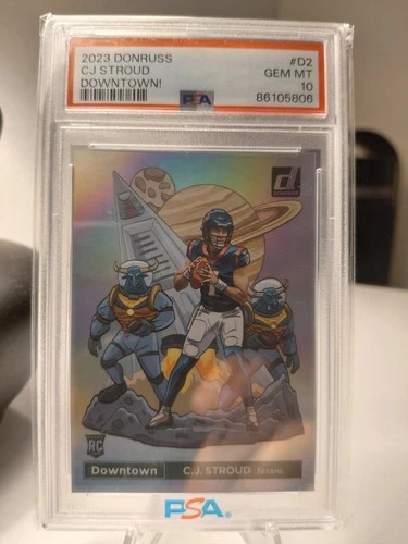 2023 Panini Donruss - Downtown! C.J. Stroud #D-2 (RC)