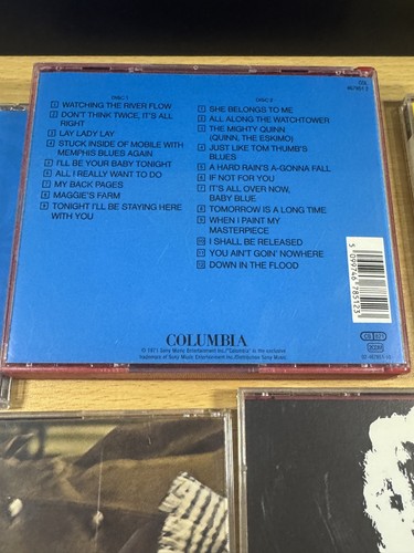 Bob Dylan 5x CD Albums Bundle/Collection - Folk Rock Blues Rock Great condition - Picture 6 of 24
