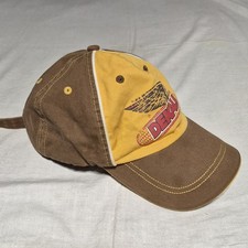 DeKalb Seed Brown Yellow Trademark Logo Cap Hat 100th Anniversary Est. 1912