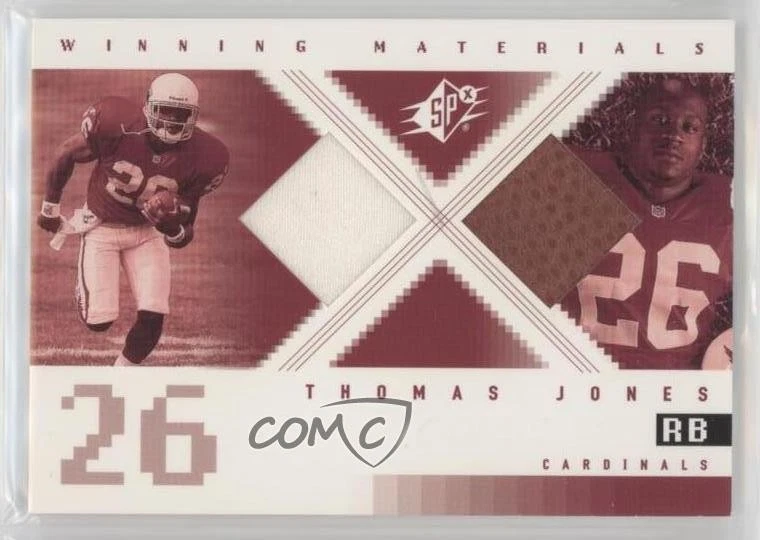 2000 SPx Winning Materials Thomas Jones #WM-TJ