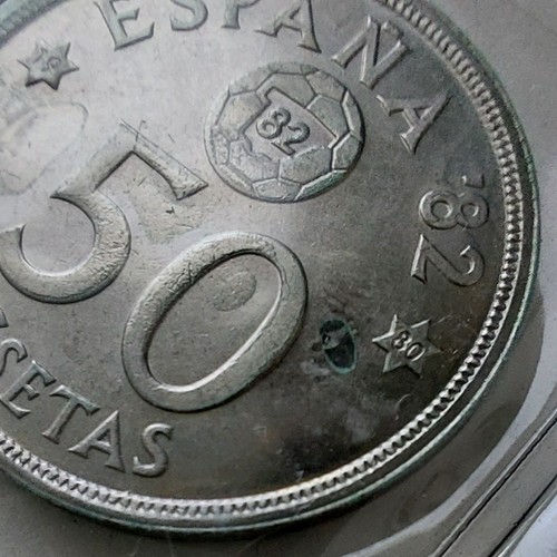 Pesetas ESPAÑA MUNDIAL FUTFOL ESPAÑA'82 1980*80 - Imagen 16 de 19