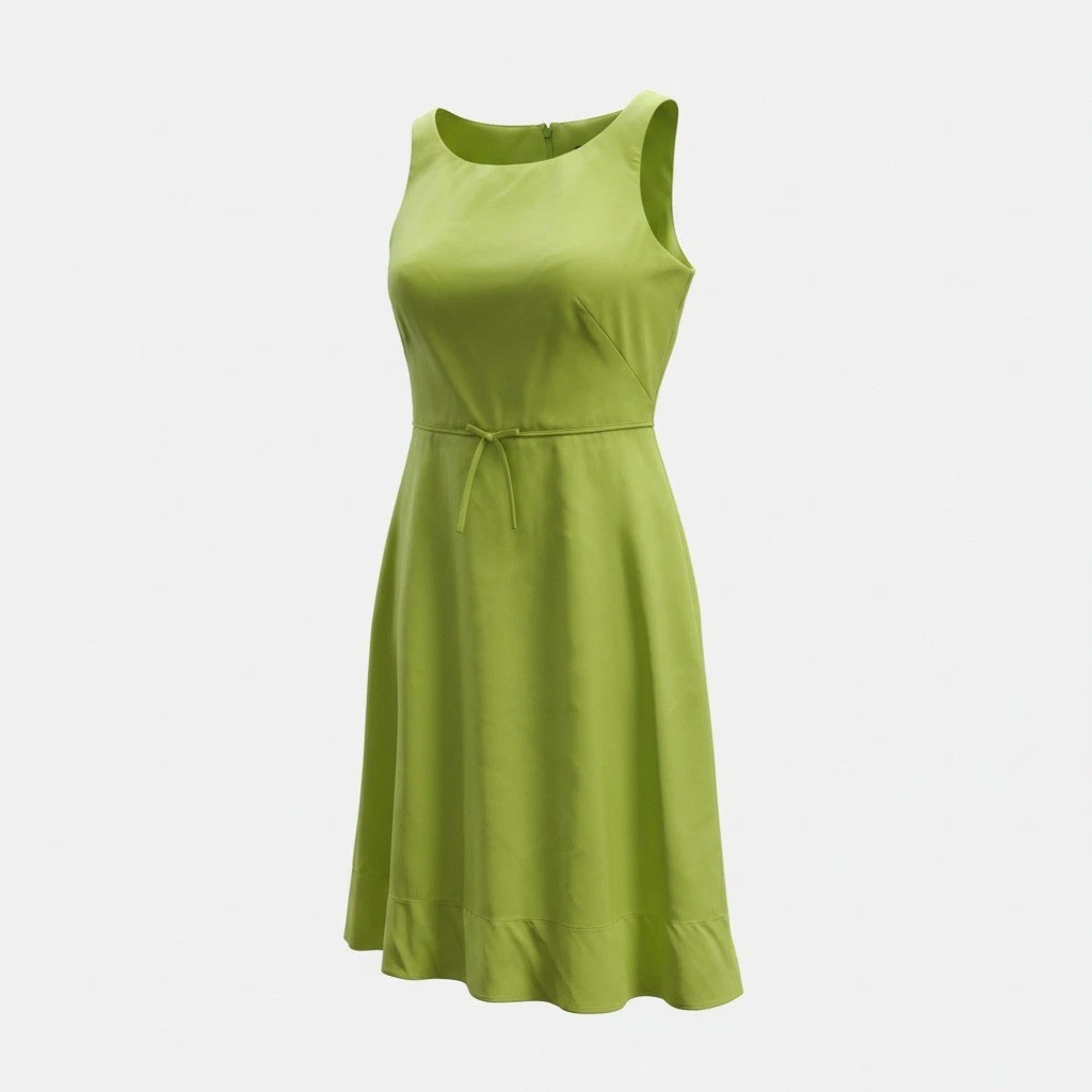 green emerald velvet dress J. Crew Green Silk Cocktail Dress Size 6