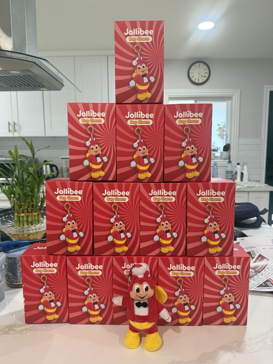 【ジョリビー】Jollibee Bag Charm Jollibee Bag Charm Limited Edition Collectible Fast Shipping