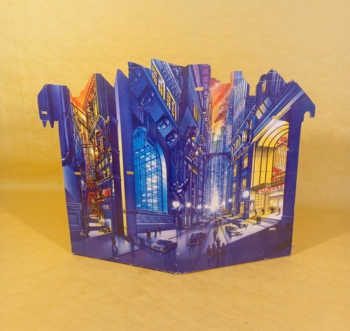 BATMAN POLISTIL -non completa- Pista Game joker gothic city marvel film comics - Picture 11 of 18
