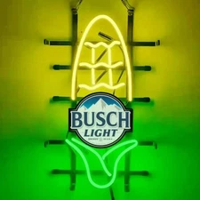 Ears Of Corn Beer For Farmers 20"x12" Neon Sign Light HD Vivid Printing