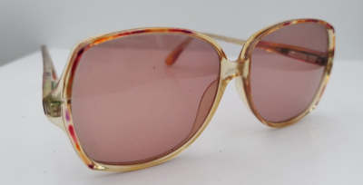 Vintage Oteco Lily Brown Oval Sunglasses Hong Kong FRAMES  display picture 3