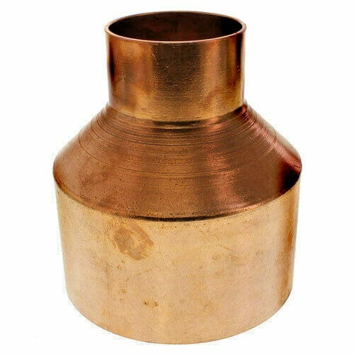 4" x 2" Copper Coupling Reducer Moonshine Still Column To Condenser DIY