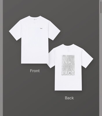 【未開封】[FACE]S/S T-Shirt JIMIN Tシャツ Mサイズ BTS] Jimin FACE S/S T-Shirt Official MD - Large | eBay UK