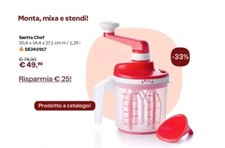 TUPPERWARE: SAETTA CHEF - MONTA AMALGAMA IN POCHI SECONDI SPEEDY CHEF
