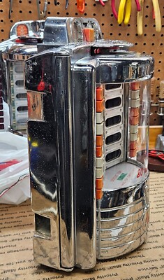 AMI W-80 JUKEBOX WALLBOX FULLY RESTORED ORIGINAL CHROME Stock
