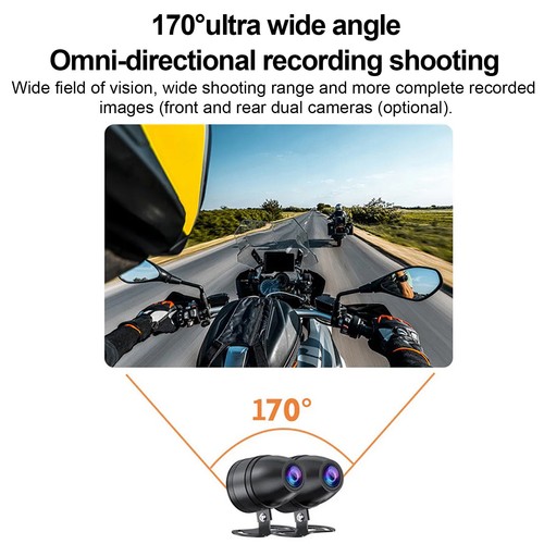 Wireless Carplay Android Auto Motorcycle GPS Navigator DVR Recorder ...