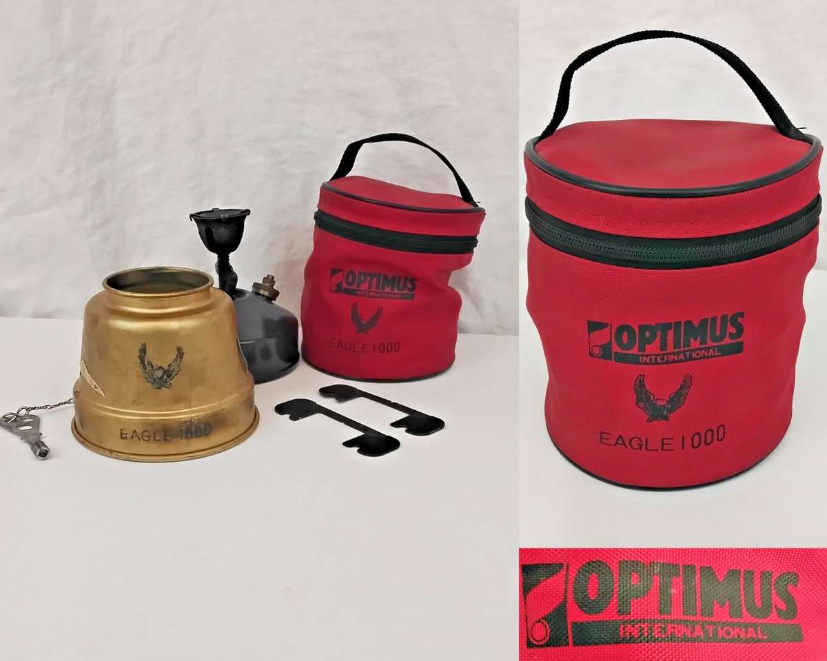 Optimus International Eagle 1000 Vintage Campstove Untested Optimus International Eagle 1000 Vintage Campstove Untested