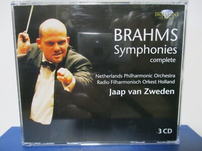 JOHANNES BRAHMS - Complete Symphonies - 3 CD Set - MINT condition - E22-2504