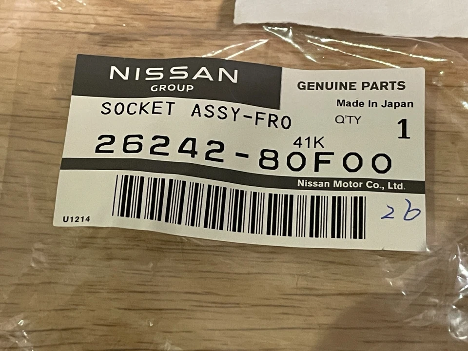 Nissan Genuine 240SX Silvia S14 Turn Signal Pigtail Harness Pair 26242-80F00 OEM Foto 2 de 4